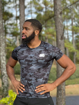 Men's Camouflage Muscle Fit T-Shirt